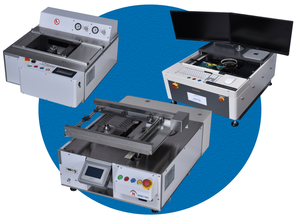 Benchtop Selective Soldering Series Soldering machine │ KOKI TEC CORP.